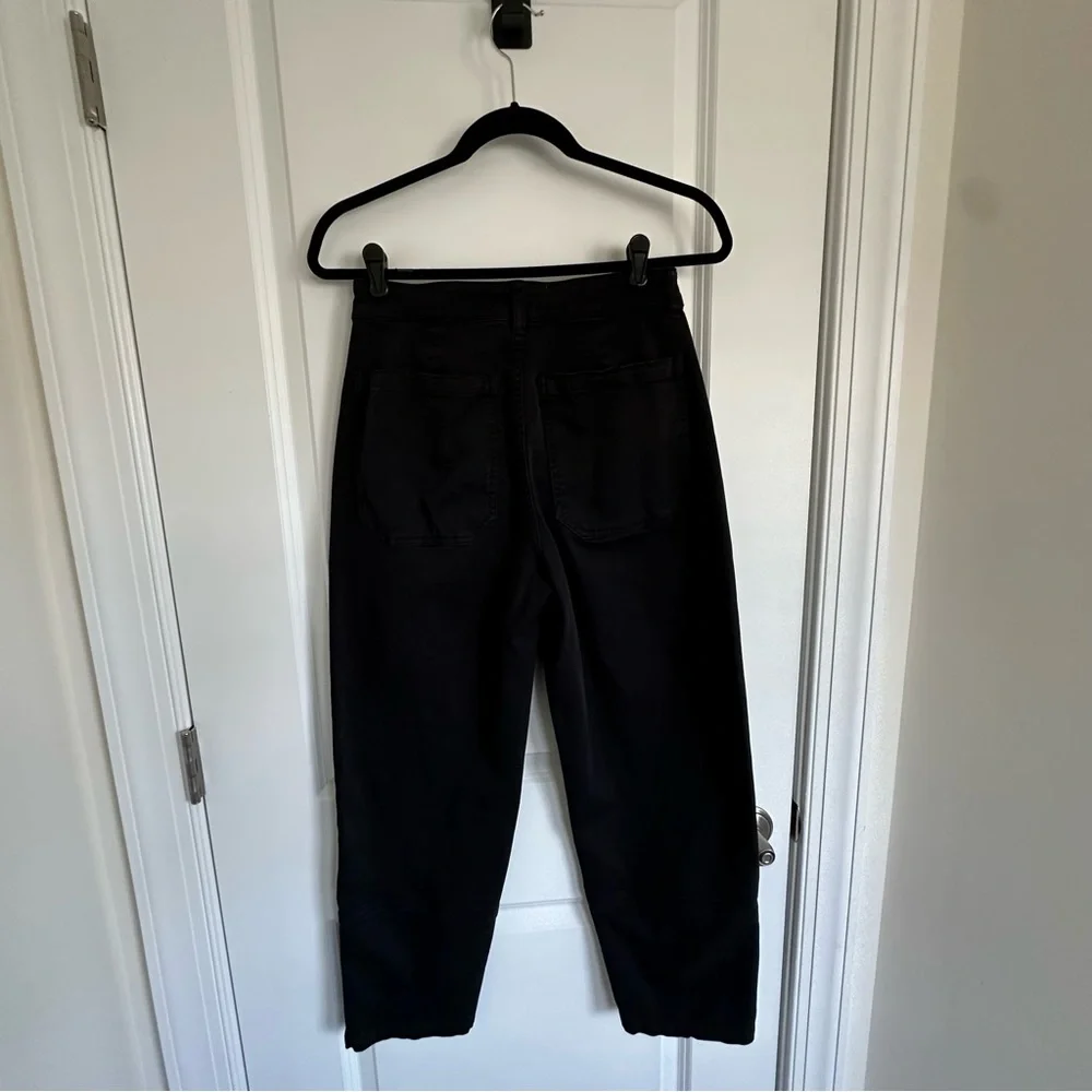 Everlane The Utility Barrel Pant in Black - Size 4 - Picture 6 of 16